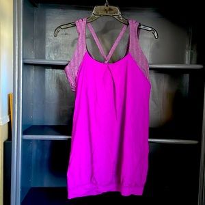 Lululemon sports bra tank top